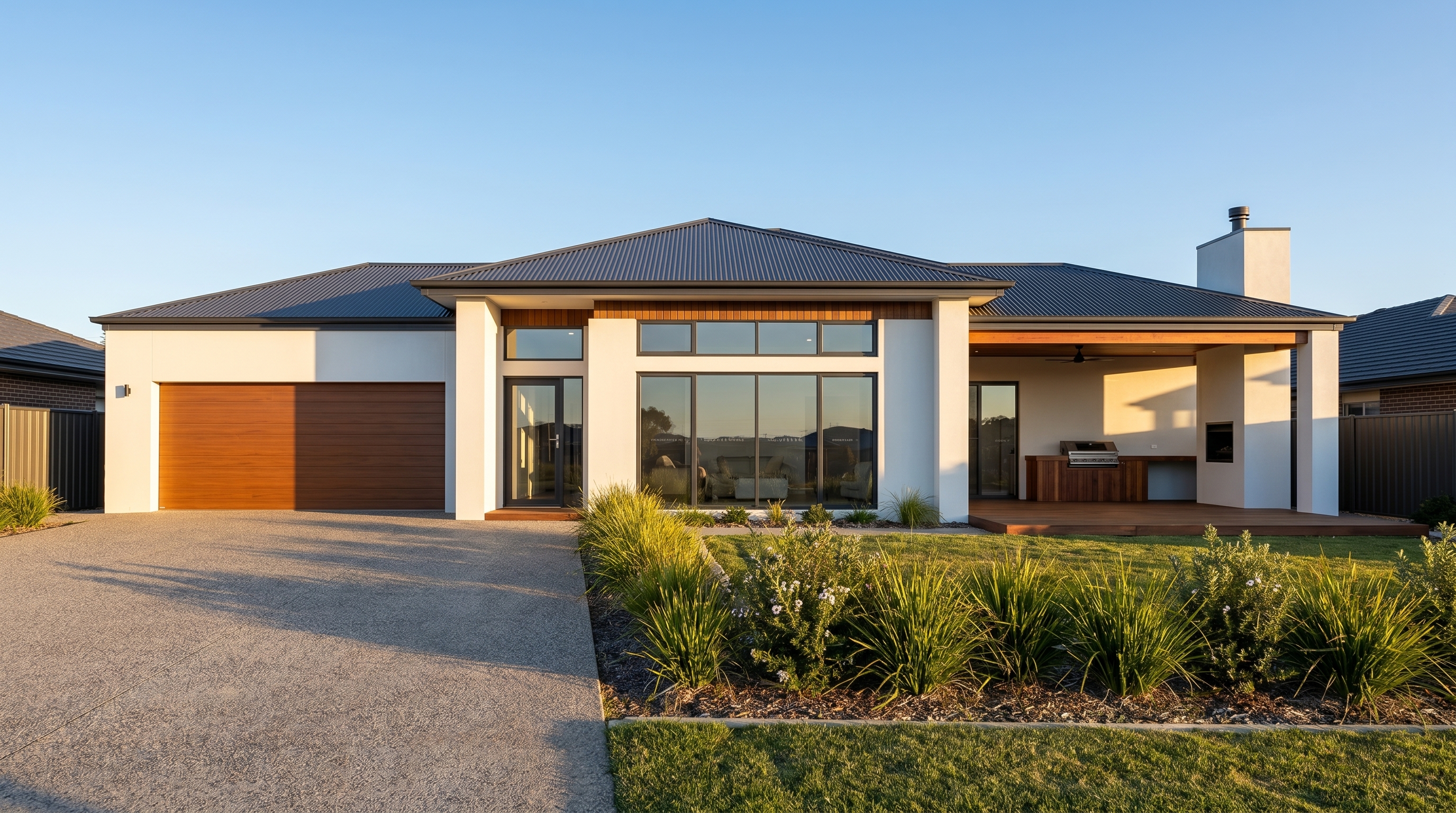 Luxury Australian custom home — the finished build